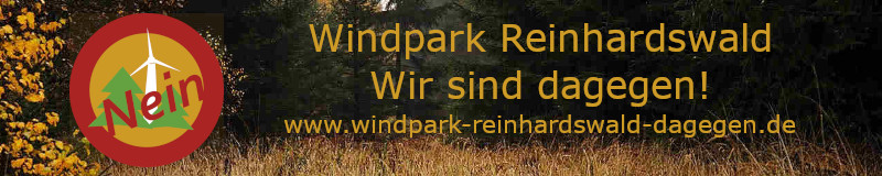 Banner E-Mail Signatur Windpark Reinhardswald dagegen