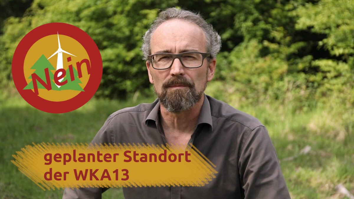 geplanter Standort WKA13