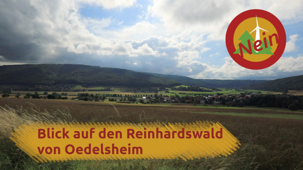 Beitragsbild Blick auf den Reinhardswald von Oedelsheim